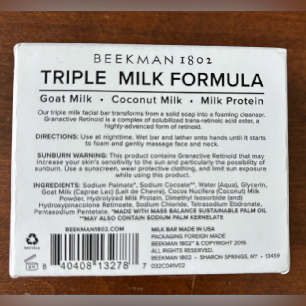 BEEKMAN 1802 MILK BAR + RETINOL - Picture 4 of 6
